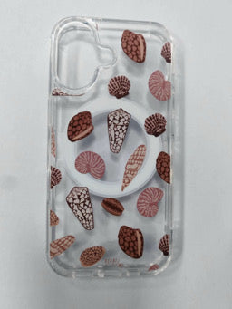SEASHELL CLEAR IPHONE CASE