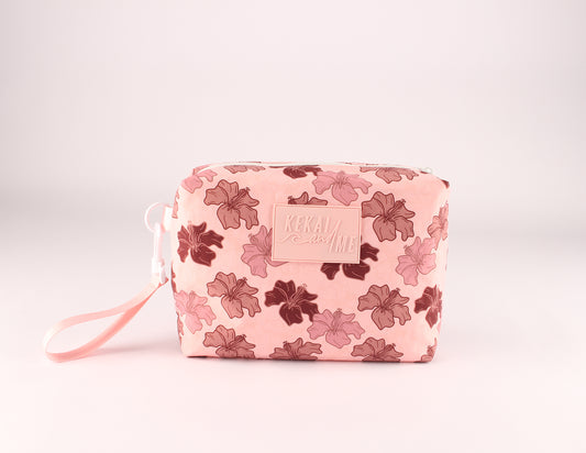 HIBISCUS DIAPER CLUTCH