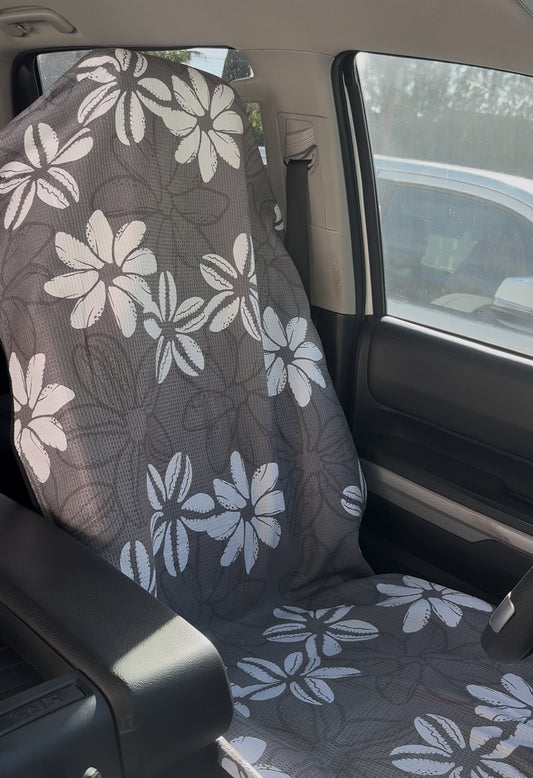 REVERSIBLE SEAT COVER TOWEL — TIARE SHELLS