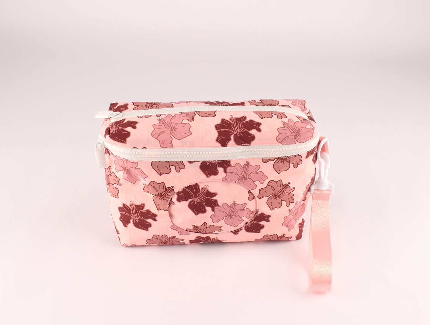 HIBISCUS DIAPER CLUTCH