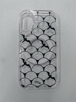 ‘IWA SCALES CLEAR IPHONE CASE
