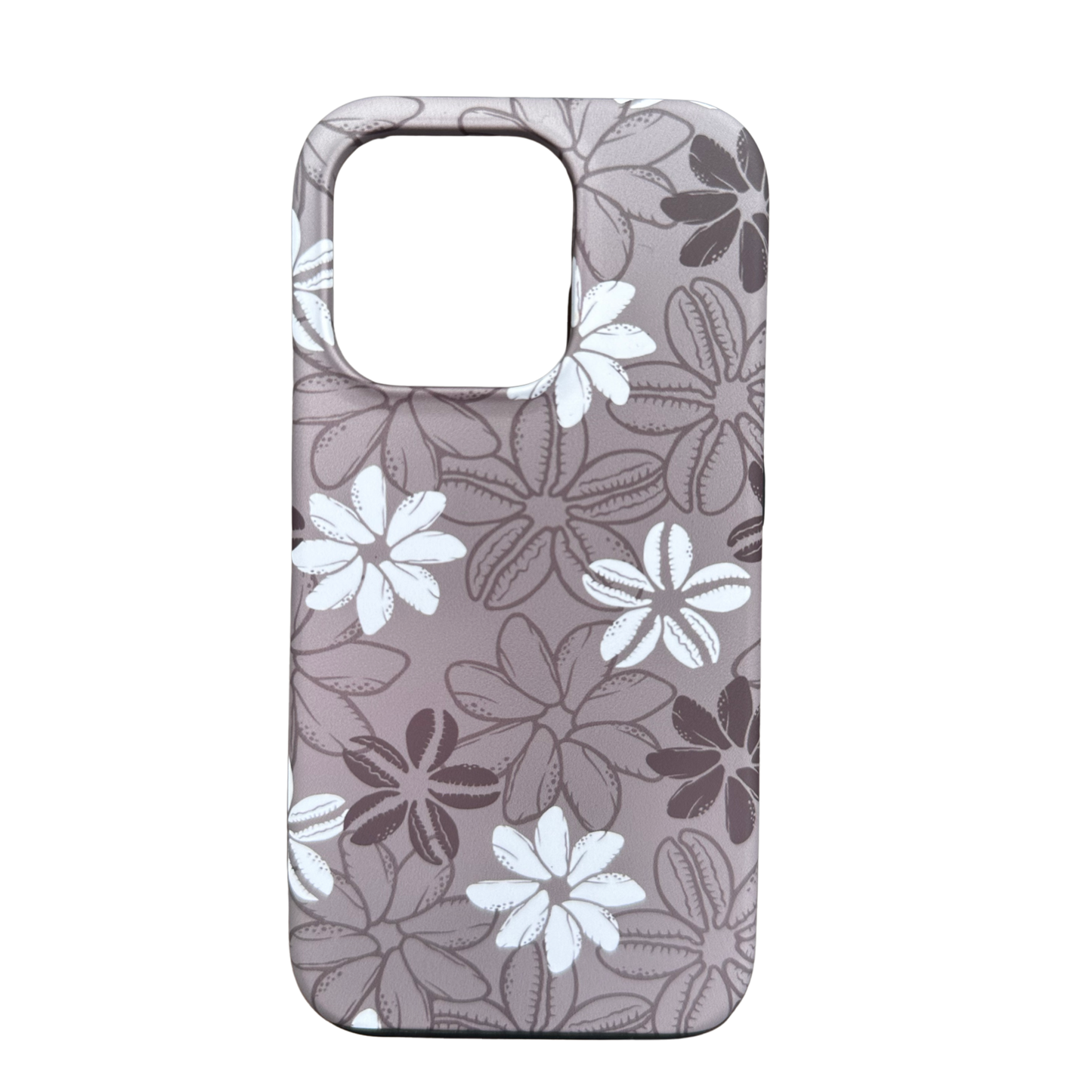 TIARE COWRIE (BROWN) IPHONE CASE