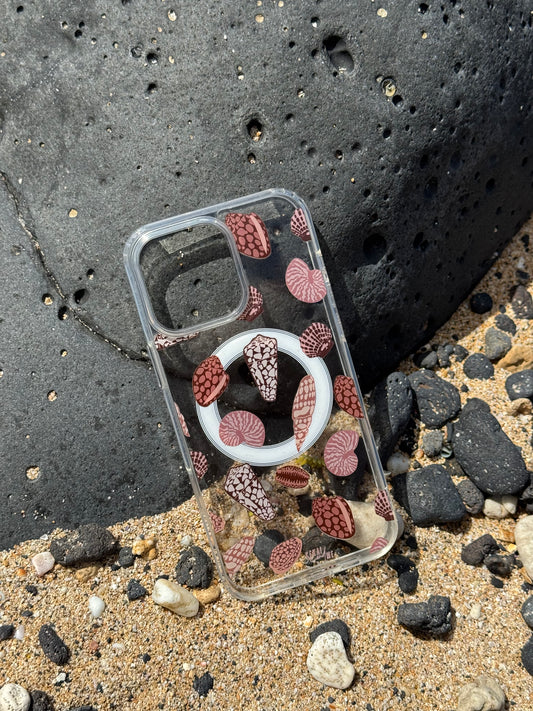 SEASHELL CLEAR IPHONE CASE