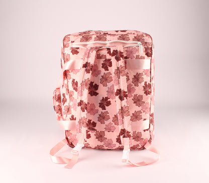 HIBISCUS DUFFLE BACKPACK