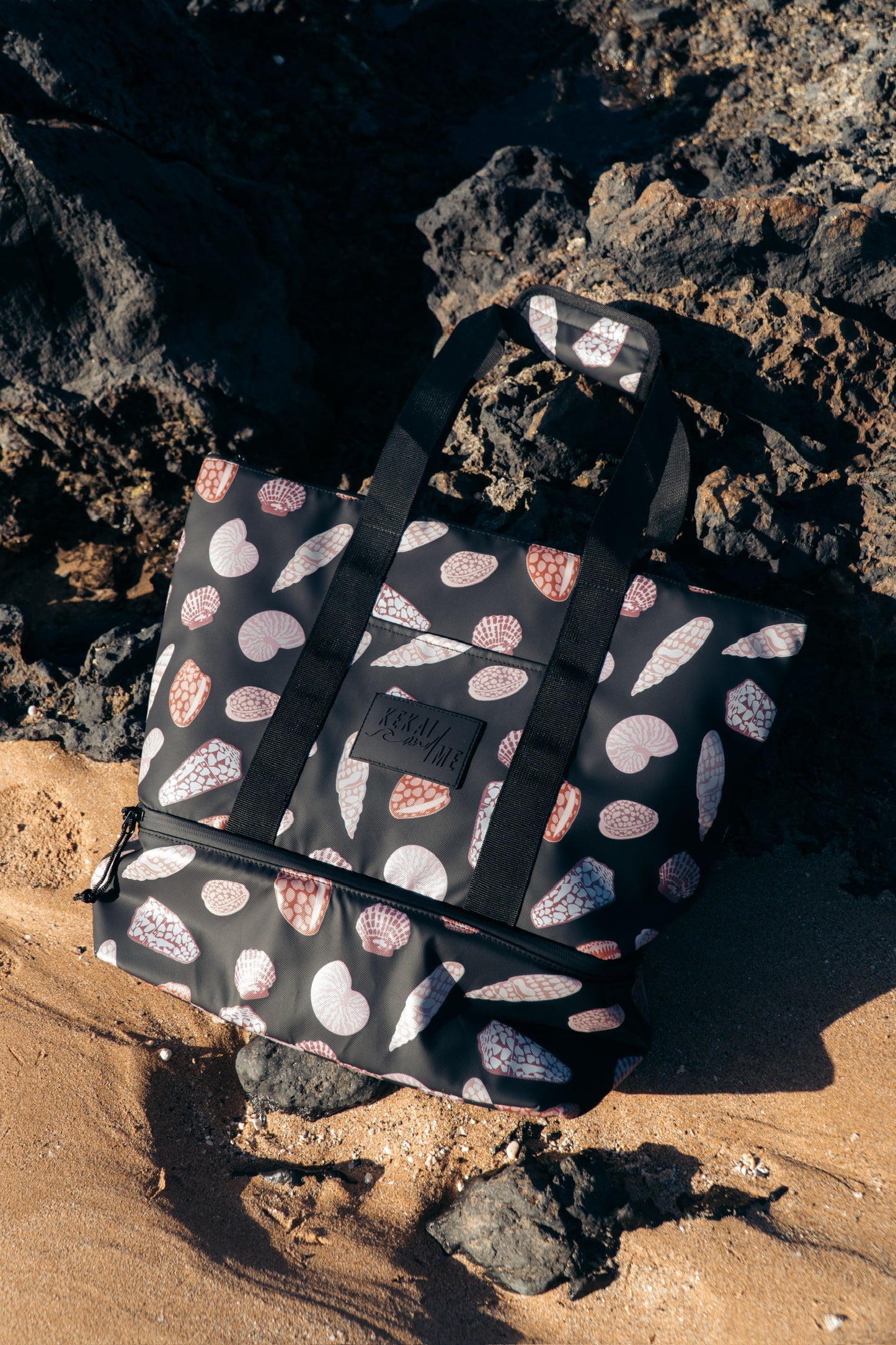 SEASHELL COOLER TOTE BAG