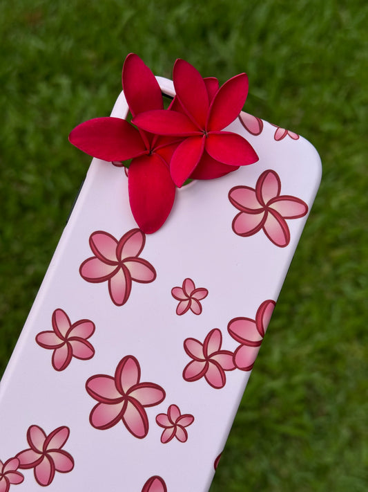 PLUMERIA IPHONE CASE