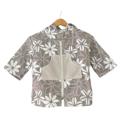 TIARE COWRIE HOODED PONCHO TOWEL