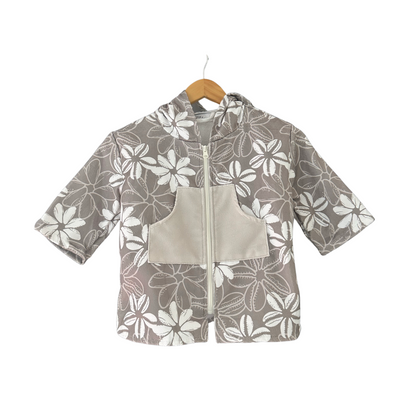 TIARE COWRIE HOODED PONCHO TOWEL