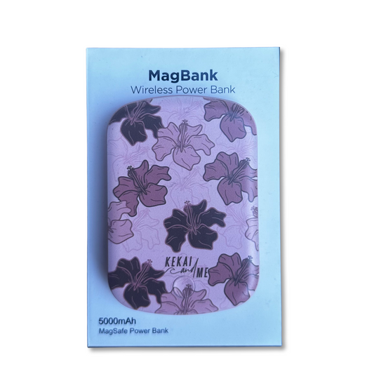 MAGSAFE BATTERY PACK - MAUVE HIBISCUS