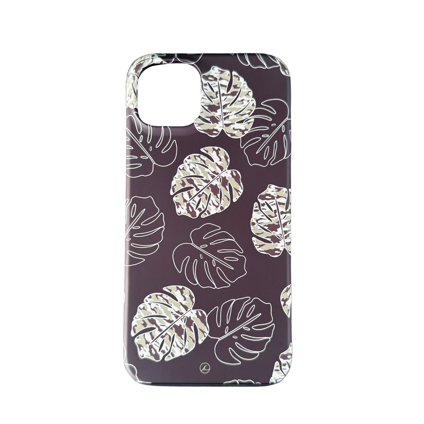 CAMO MONSTERA IPHONE CASE